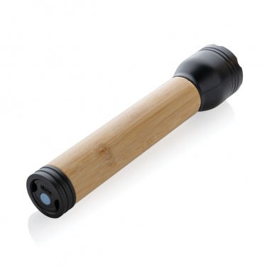 Logotrade promotional merchandise image of: Lucid 5W RCS certified recycled plastic & bamboo torch
