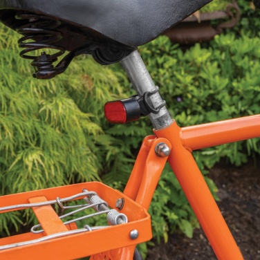 Logotrade promotional merchandise picture of: Lumino RCS recycled plastic USB re-chargeable bike light set
