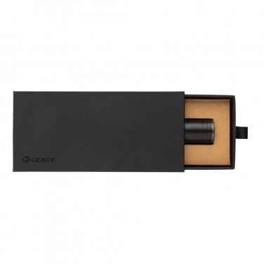 Logotrade promotional merchandise picture of: Gear X RCS recycled aluminum USB-rechargeable torch
