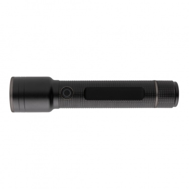 Logo trade promotional giveaway photo of: Gear X RCS recycled aluminum USB-rechargeable torch large