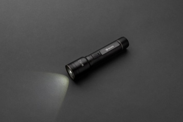 Logo trade promotional giveaways image of: RCS recycled aluminum USB-rechargeable heavy duty torch