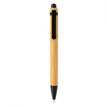 Logo trade promotional merchandise image of: Bamboo pen