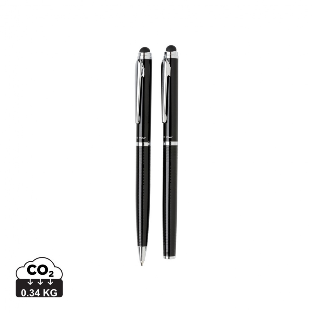 Logotrade promotional item picture of: Swiss Peak deluxe pen set
