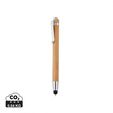Logo trade promotional products picture of: Bamboo stylus pen