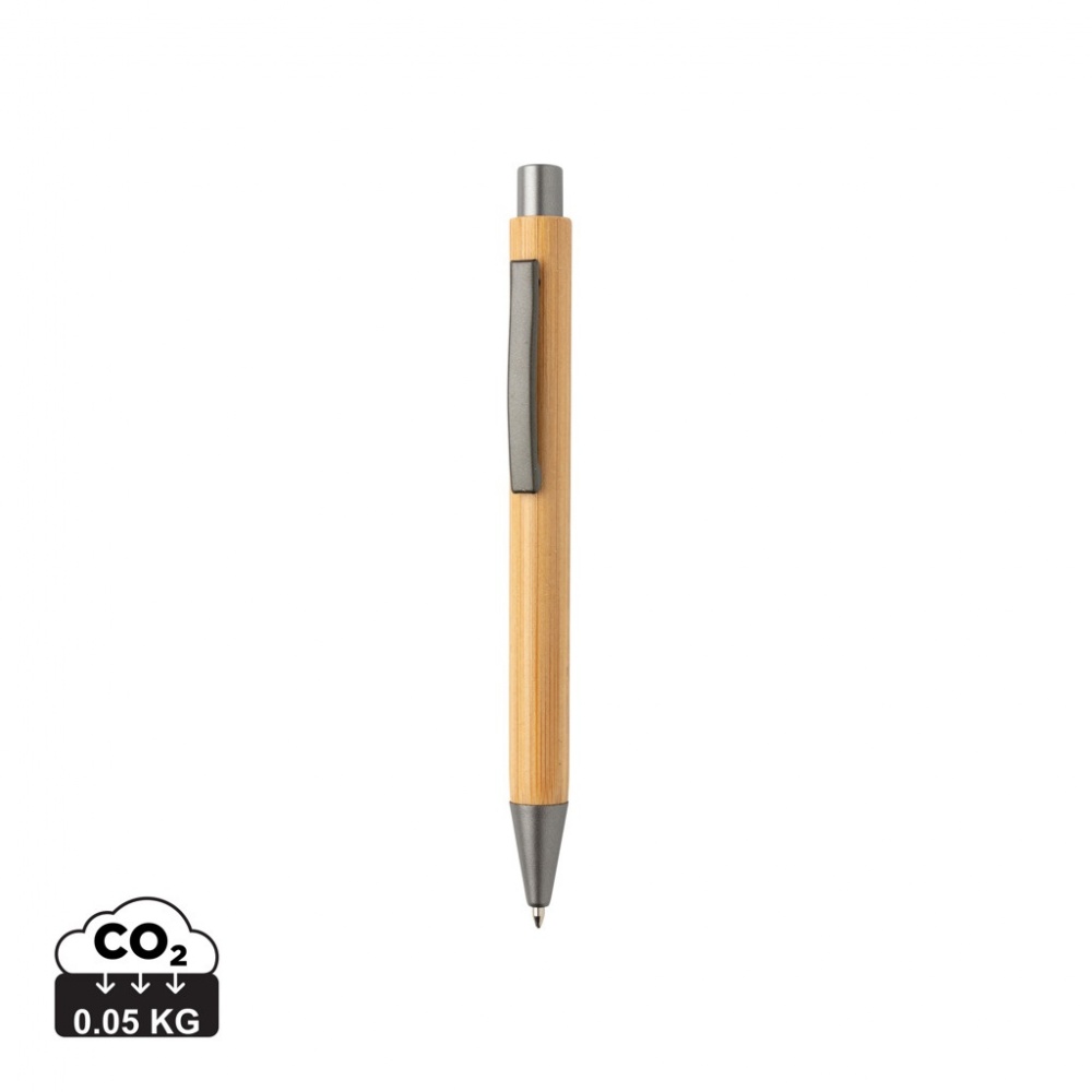 Logo trade promotional products picture of: Slim design bamboo pen