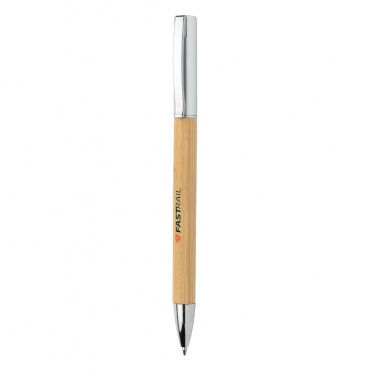 Logotrade promotional giveaway image of: Modern bamboo pen