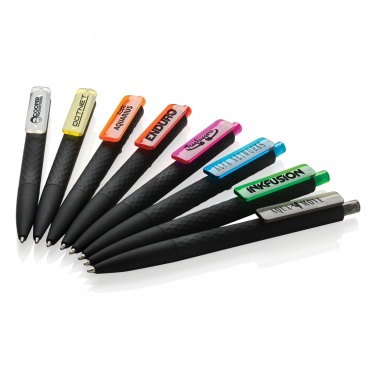 Logo trade promotional product photo of: X3 black smooth touch pen