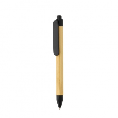 Logotrade promotional gift image of: Write responsible recycled paper barrel pen