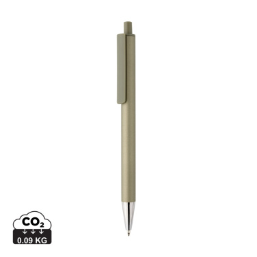 Logotrade promotional giveaway picture of: Amisk RCS certified recycled aluminum pen