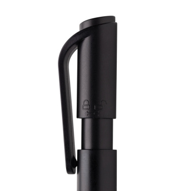 Logo trade advertising product photo of: TwistLock GRS certified recycled ABS pen