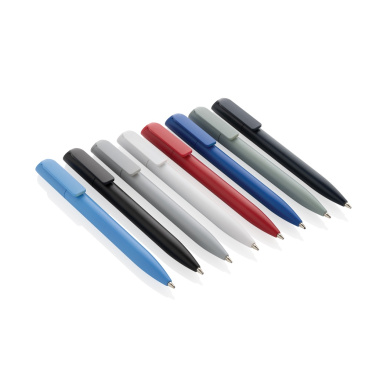 Logo trade promotional giveaways image of: Pocketpal GRS certified recycled ABS mini pen