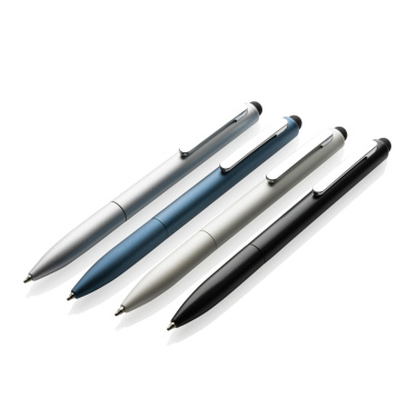 Logotrade business gifts photo of: Kymi RCS certified recycled aluminium pen with stylus