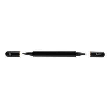 Logotrade business gifts photo of: Swiss Peak Storm RCS recycled aluminum dual tip pen