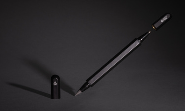 Logo trade promotional items picture of: Swiss Peak Storm RCS recycled aluminum dual tip pen