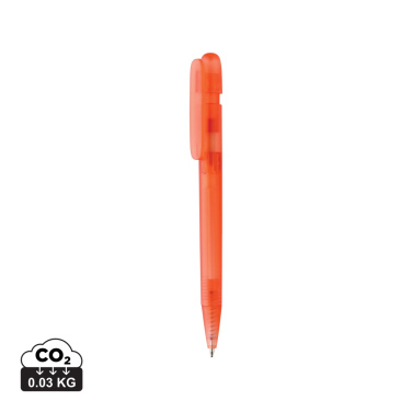 Logotrade advertising product picture of: Devin GRS certified RABS pen transparent