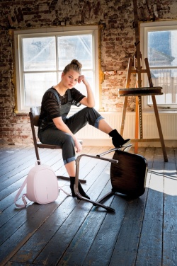 Logo trade business gifts image of: Elle Fashion, Anti-theft backpack