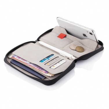 Logo trade corporate gifts image of: Passport holder