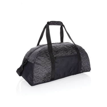 Logo trade promotional merchandise image of: AWARE™ RPET Reflective weekend bag
