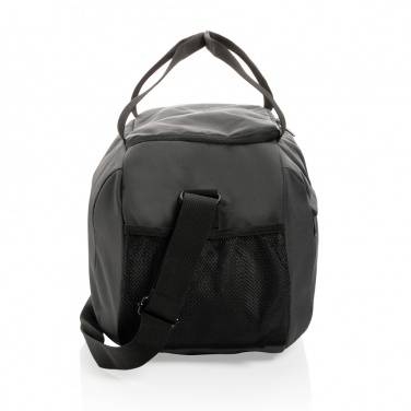 Logo trade business gift photo of: Impact AWARE™ RPET modern sports duffel