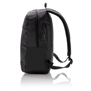 Logo trade promotional giveaways picture of: Power USB laptop backpack
