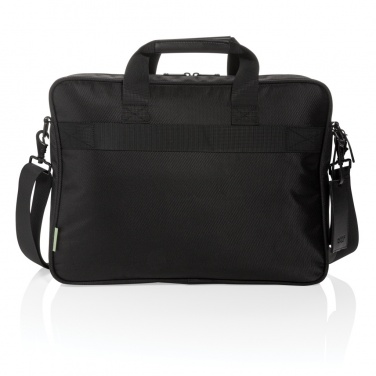 Logo trade corporate gift photo of: Swiss Peak RPET Voyager RFID 15.6" laptop bag