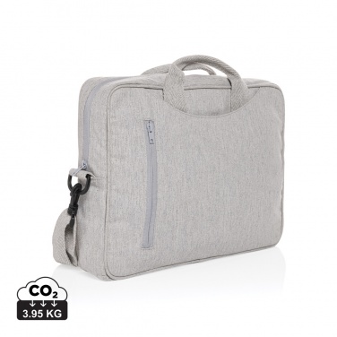 Logo trade promotional items picture of: Laluka AWARE™ recycled cotton 15.4 inch laptop bag