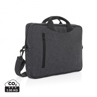 Logo trade promotional giveaways picture of: Laluka AWARE™ recycled cotton 15.4 inch laptop bag