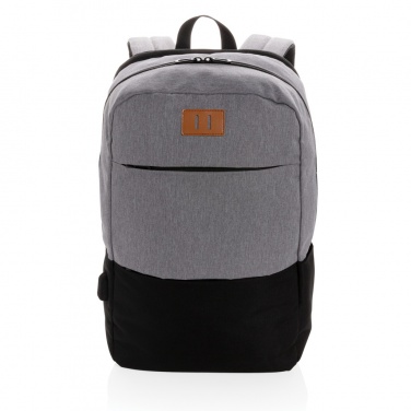 Logo trade corporate gift photo of: Modern 15.6" USB & RFID laptop backpack PVC free