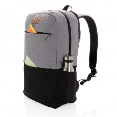 Logotrade promotional products photo of: Modern 15.6" USB & RFID laptop backpack PVC free