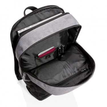 Logo trade promotional item photo of: Modern 15.6" USB & RFID laptop backpack PVC free