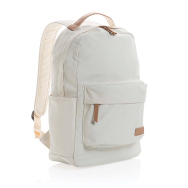 Logo trade advertising products image of: Impact AWARE™ 16 oz. recycled canvas backpack