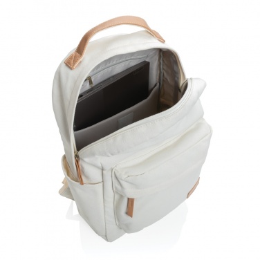 Logotrade promotional product picture of: Impact AWARE™ 16 oz. recycled canvas backpack
