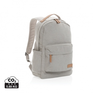 Logo trade advertising products image of: Impact AWARE™ 16 oz. recycled canvas backpack