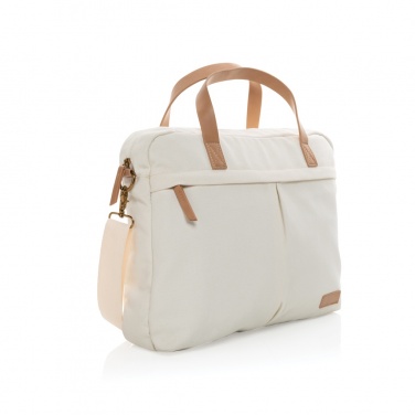 Logotrade promotional gift picture of: Impact AWARE™ 16 oz. recycled canvas laptop bag