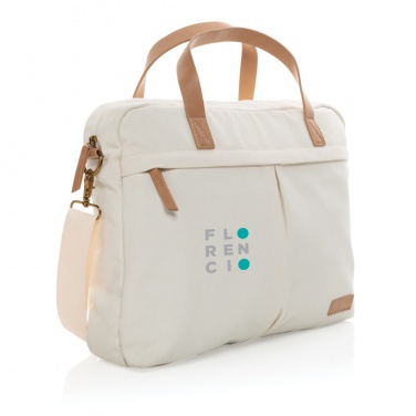 Logotrade advertising product image of: Impact AWARE™ 16 oz. recycled canvas laptop bag