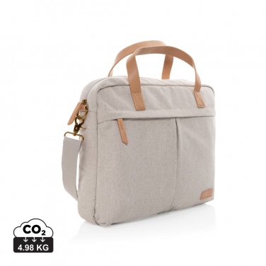 Logotrade promotional giveaway picture of: Impact AWARE™ 16 oz. recycled canvas laptop bag