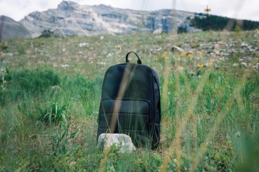 Logo trade promotional giveaway photo of: Impact AWARE™ RPET Basic 15.6" laptop backpack
