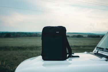Logotrade promotional giveaway picture of: Swiss Peak 15" anti-theft RFID & USB backpack PVC free