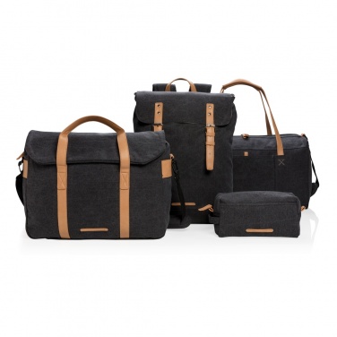 Logotrade advertising products photo of: Canvas travel/weekend bag PVC free