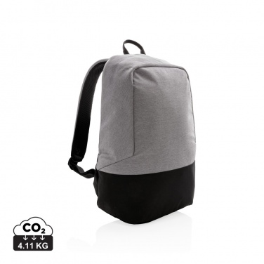 Logo trade promotional giveaways picture of: Standard RFID anti theft backpack PVC free