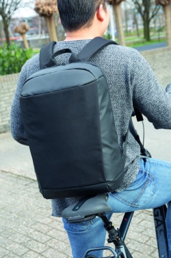 Logotrade promotional items photo of: Madrid anti-theft RFID USB laptop backpack PVC free