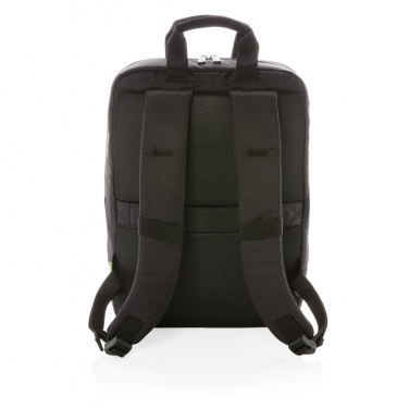 Logo trade promotional gift photo of: Soho business RPET 15.6" laptop backpack PVC free