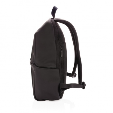 Logotrade promotional gift picture of: Smooth PU 15.6"laptop backpack