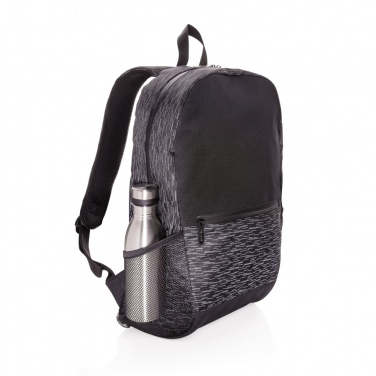 Logotrade advertising products photo of: AWARE™ RPET Reflective laptop backpack