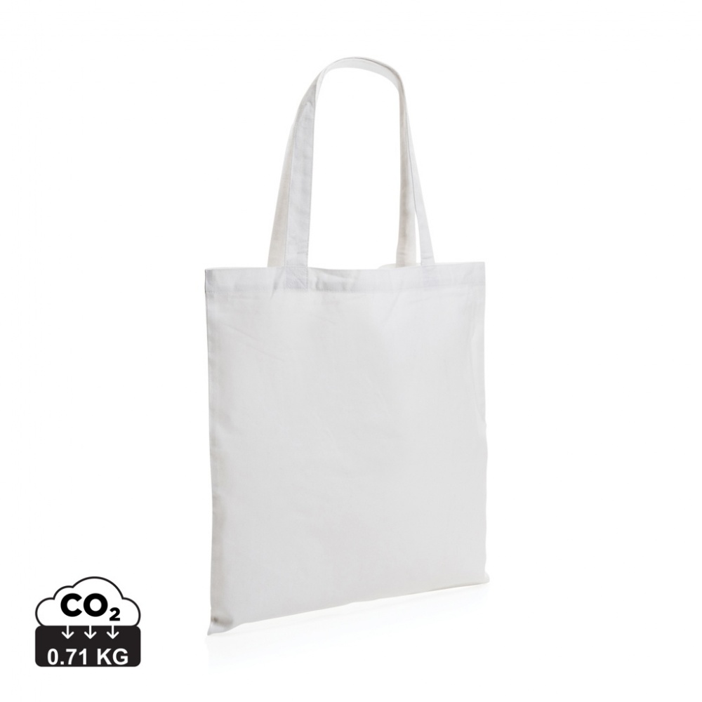Logotrade promotional product image of: Impact AWARE™ Recycled cotton tote 145g