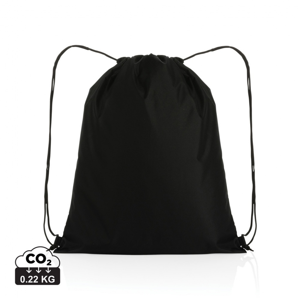 Logotrade promotional gift image of: Impact AWARE™ RPET 190T drawstring bag