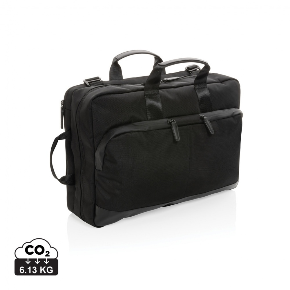 Logotrade promotional product image of: Swiss Peak Aware™ executive 2-in-1 laptop backpack
