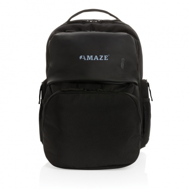 Logotrade promotional gifts photo of: Swiss Peak AWARE™ RPET 15.6 inch commuter backpack