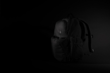 Logo trade promotional gift photo of: Swiss Peak AWARE™ RPET 15.6 inch commuter backpack
