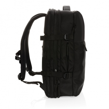 Logotrade promotional products photo of: Swiss Peak AWARE™ RPET 15.6' expandable weekend backpack